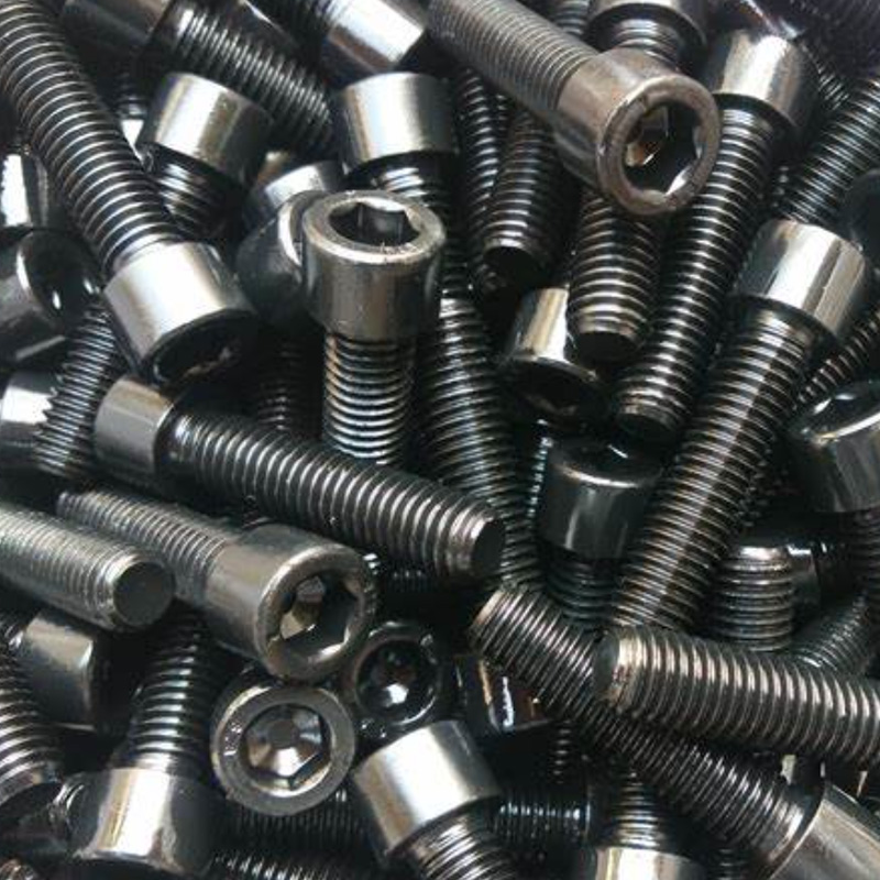 A2 LXX Nigrum Stainless Steel Hexagonal Softket Screw
