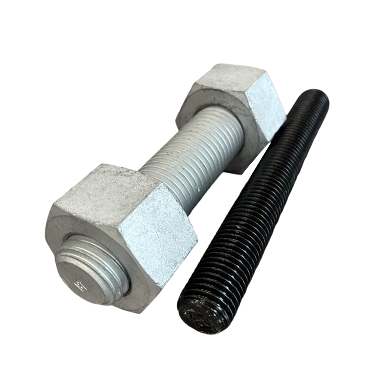 Carbon Steel M16×300 Grade 8.8 Galvanized / Black Full Threaded Bar
