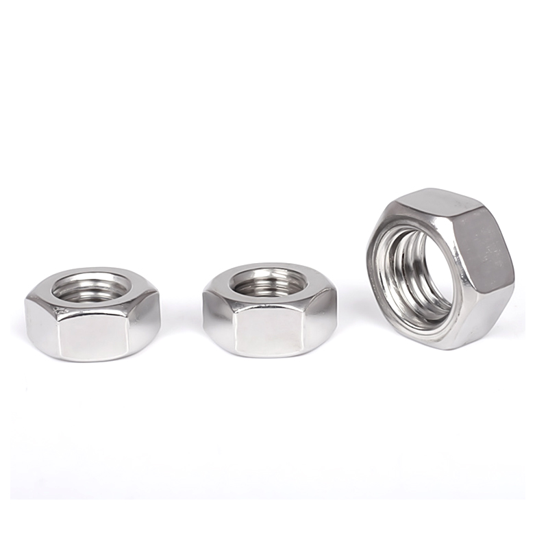 DIN934 M1.2 Steel 304 Hex Nuts