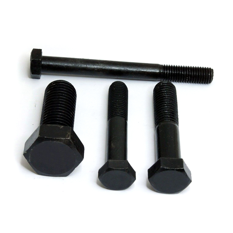 Admisce Steel M10 * 100 Externi Hex caput Screw Black cadmiae Admisce Steel M10 * 100 Externi Hex caput Screw Black cadmiae