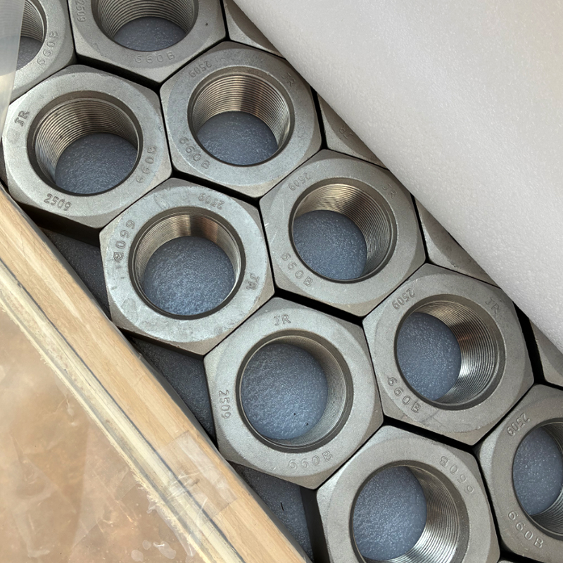 Steel 304 Hex Jam Nuts