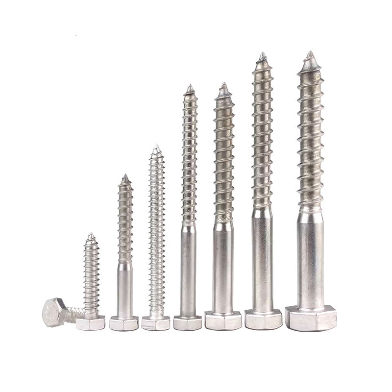 ST5 * 35 Steel 304 Hexagonal Wood Cochleas